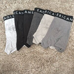 6 Mens AE boxer briefs